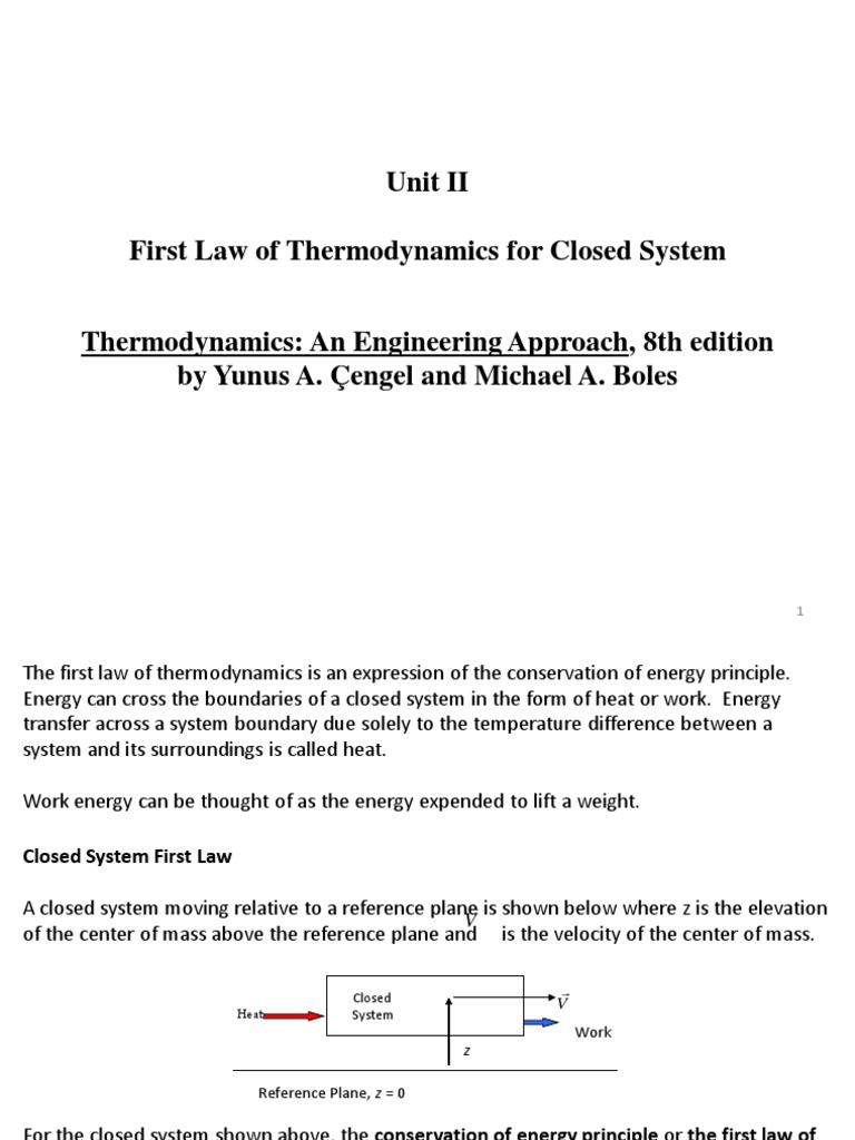Thermodynamics for Engineering Students | PDF | Heat | Thermodynamics