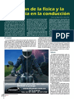 Aplicacion de La Física y La Tecnología en La Conducción de Motocicletas PDF