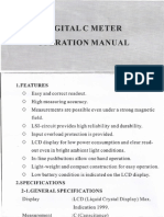 digital capacimeter minipa MC-152-operation manual