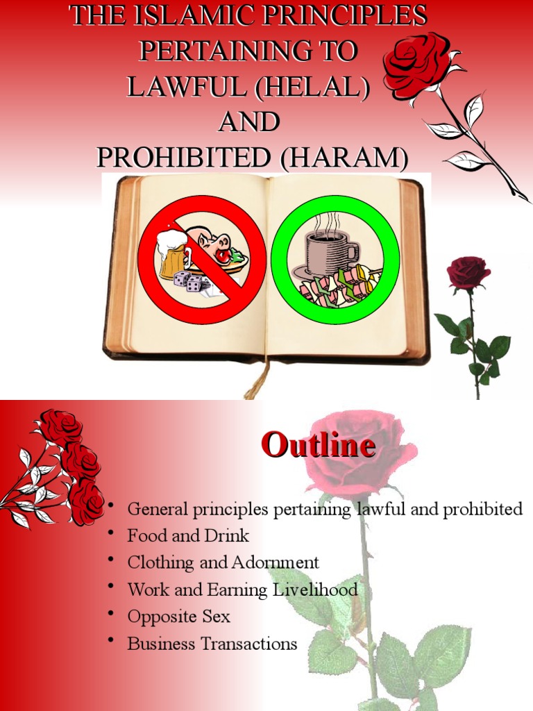 Principles of Halal and Haram in Islam | PDF | Qur'an | Islam