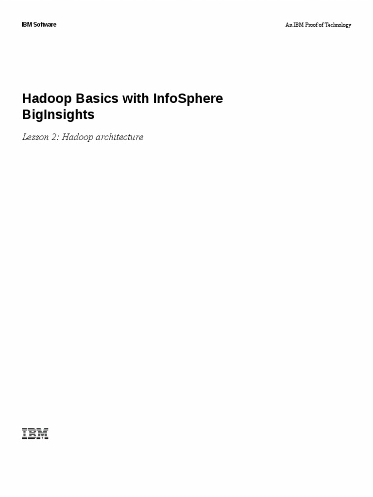 Introduction To HDFS PDF | PDF | Apache Hadoop | Command Line Interface