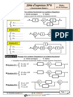 Série D'exercices N°6 - Génie Électrique - Asservissement Linéaire - Bac Technique (2015-2016) MR Raouafi Abdallah