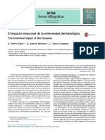 Medicina Psicosomática en Enfermedades Dermatológicas