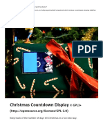 Christmas Countdown Display - Arduino Project Hub