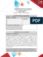 Fase 4 - de Conclusión