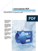 Bombas de recirculación RCP: diseño compacto y fiabilidad para lodos activados