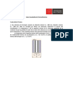 Guía 5 Ayudantía Termodinámica Transferencia de Calor