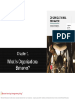 What Is Organizational Behavior?: Chapter 1 Chapter 1