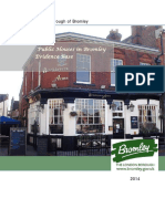 Public Houses in Bromley Evidence Base: The London Borough of Bromley