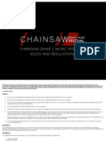 Chainsaw Game & Music Festival Rules and Regulations