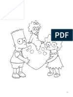 topcoloringpages.net-Bart Maggie and Lisa coloring page