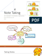 Effective Note Taking Techniques