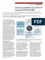 Score Card On Coronavirus PDF