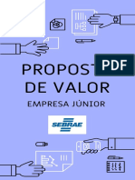 Proposta de valor completa para empresa júnior