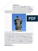 Early Life, Family and Adulthood: Modern Statue of Seneca in Córdoba