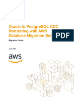 Oracle To Postgresql CDC Monitoring With Aws Database Migration Service