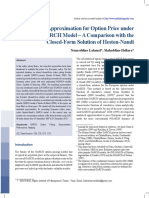 An Analytical Approximation For Option Price Under The Affine GARCH Model - A Comparison With The Closed-Form Solution of Heston-Nandi