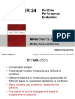 Investments, 8 Edition: Portfolio Performance Evaluation