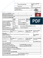 Admission Form M.com Part 2