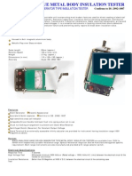 Waco Analogue Metal Body Insulation Tester All New.187143149