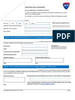 Agent Authorisation Form - Migration Skills Assessment