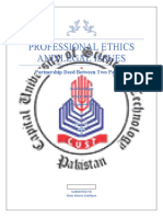 Professional Ethics and Legal Issues