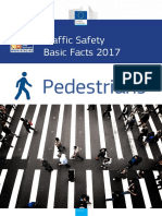 Traffic Safety Basic Facts 2017: Pedestrians