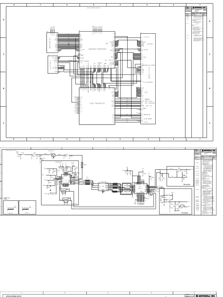 Motorola Confidential Proprietary Engineer Drawn By R&D CHK Doc