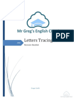 Letters Tracing Booklet 2020