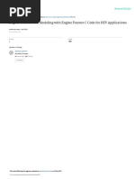 Engine Control Unit Modeling With Engine Feature C Code For HEV Applications