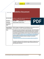 Guidance To Support The Review and Updating of Laboratory Biological Agents