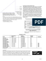 Absolute Maximum Ratings Maximum Power Dissipation: Temperature Package Package Model Range Description Option Branding