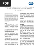 Vertical Flow Barrier Characterisation in Amenam R4 Reservoir (Nigeria) and Impact On Field Development and Reservoir Management