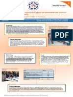 Channels of Hope (Coh) Approach For HTSP/FP Information and Services Demand Creation in Burundi