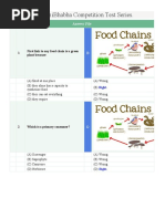 Moct Test 23 Bidiversity and Agiculture