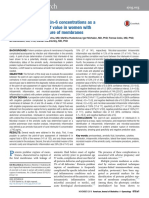 Vaginal Fluid Interleukin-6 Concentrations As A Point-Of-Care Test Is of Value in Women With Preterm Prelabor Rupture of Membranes PDF