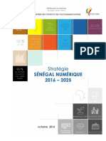 Stratégie Sénégal Numérique 2016-2025