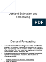 103 QM demand estimation and forecasting