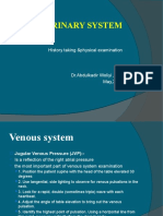 Genito-Urinary System: History Taking &physical Examination