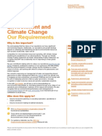 BHP013 Our Requirements Environment and Climate Change