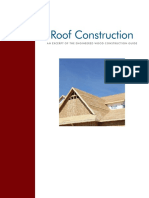 APA Engineered Wood Construction Guide Excerpt Roof Construction