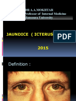 Jaundice (Icterus) 2015: DR A.A.Mokhtar