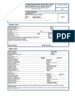 Student Enrollment Application PDF