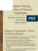 Florence Nightingale's Theories and Their Relevance to Nursing Today