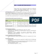 Exercices - Le Plan de Financement PDF