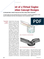 Development of A Virtual Engine For Combustion Concept Designs