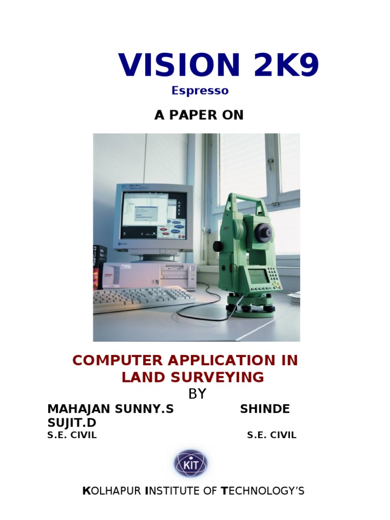 Computer Application in Land Surveying PDF Global Positioning System Surveying