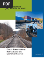 AAR Report On US Railroads and Ecnomic Recovery 2010