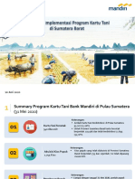 Persiapan Implementasi Kartu Tani Padang