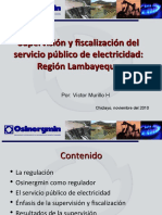 Supervision Fiscalizacion Servicio Publico Electricidad RegionLambayeque